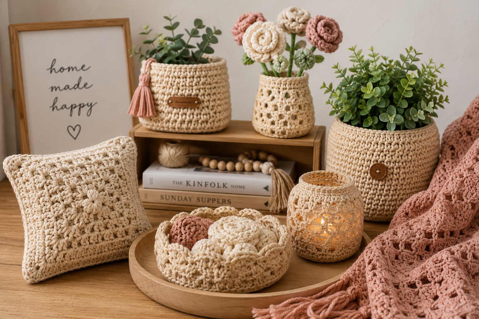 Crochet home decor and handmade gift patterns
