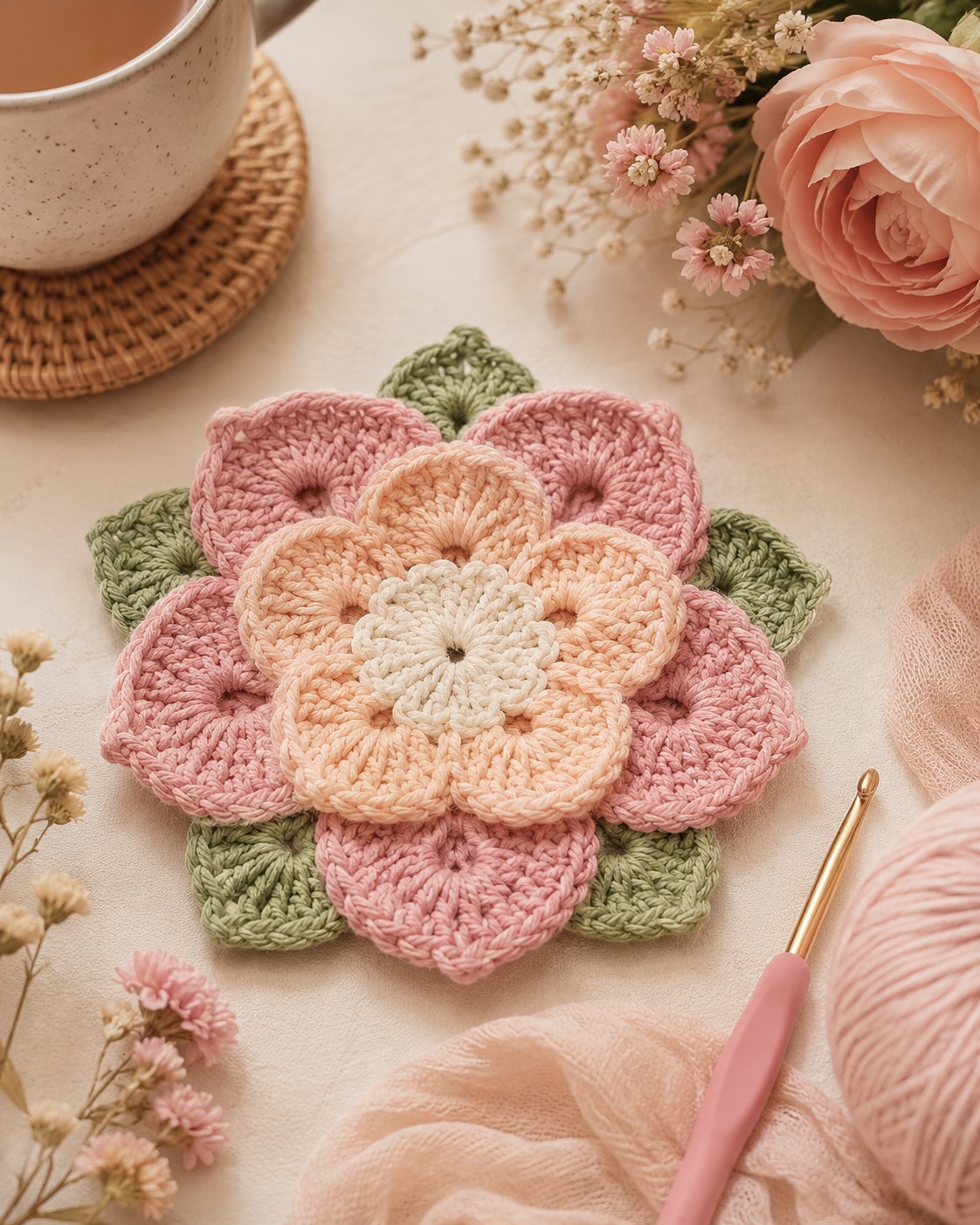 Free beginner crochet pattern from Sellixy