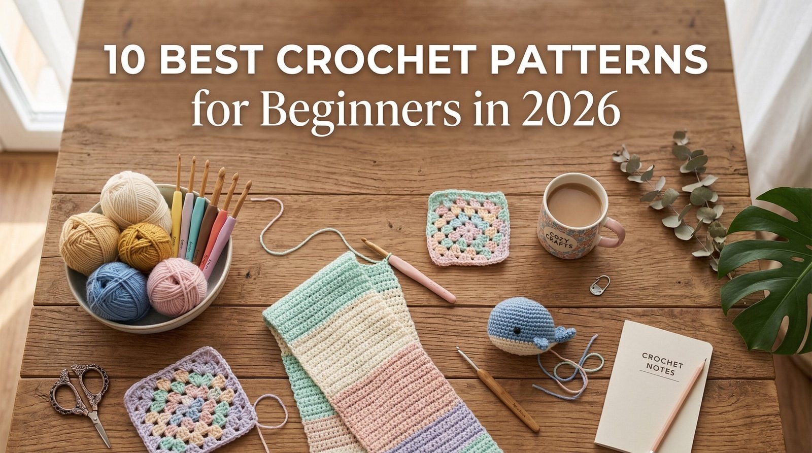 10 Best Crochet Patterns for Beginners in 2026