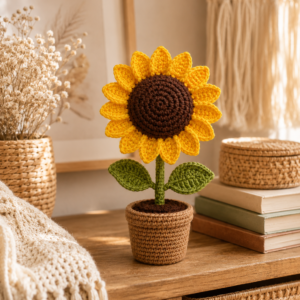 Sunflower Crochet Pattern PDF