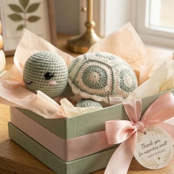 Crochet Turtle Pattern PDF