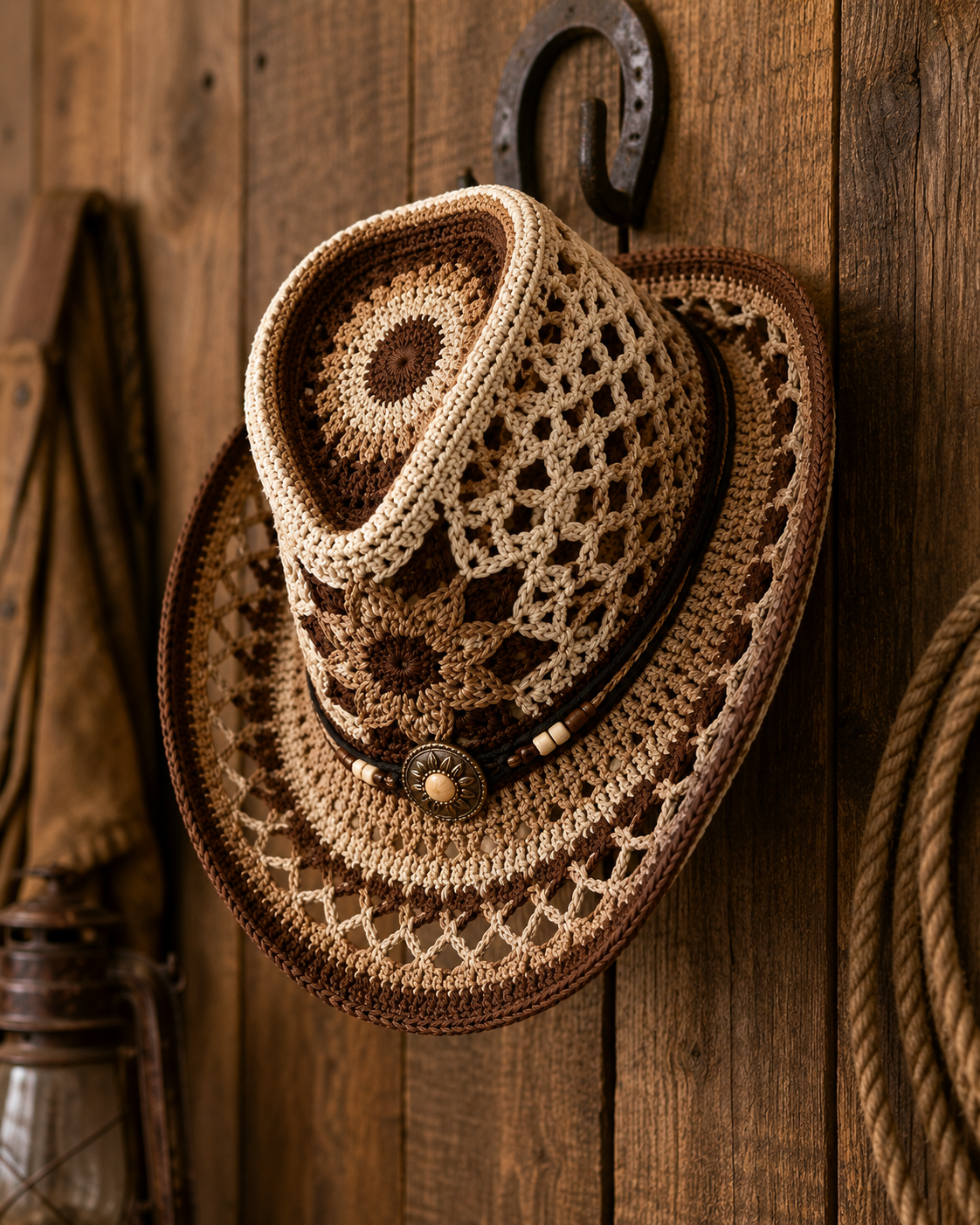 Crochet Cowboy Hat Pattern PDF