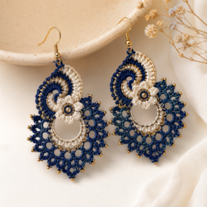 Crochet Earrings Pattern PDF
