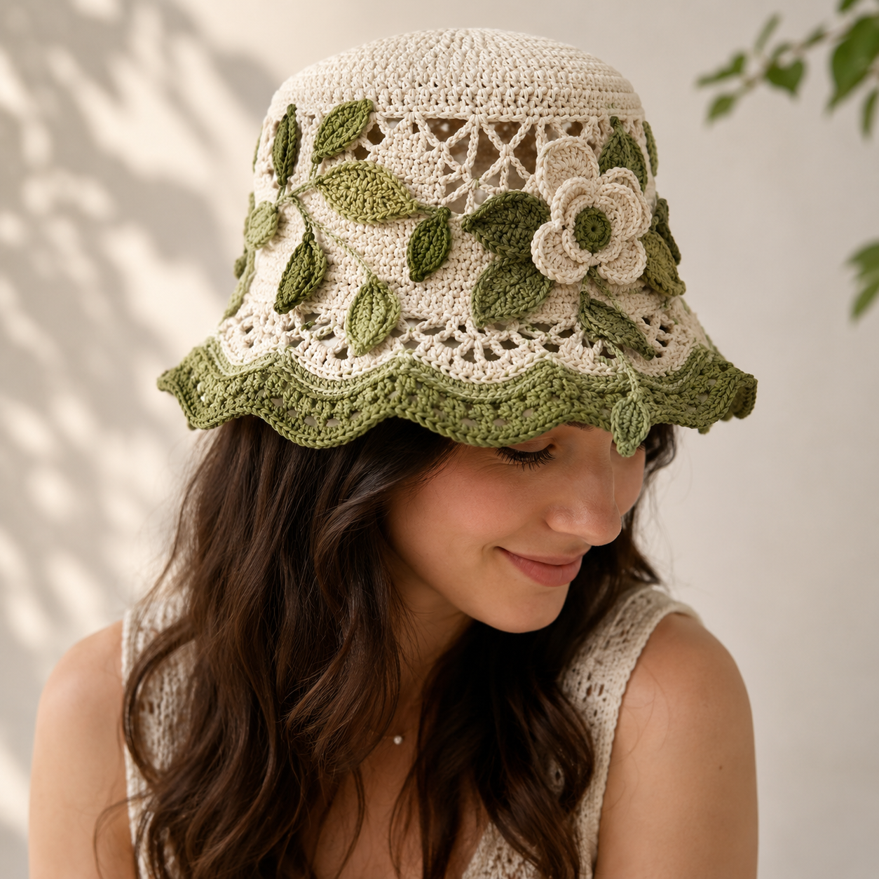 Crochet Bucket Hat Pattern PDF