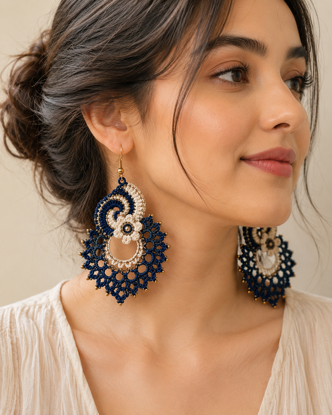 Crochet Earrings Pattern PDF