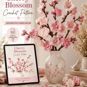 Cherry Blossom Crochet Pattern PDF