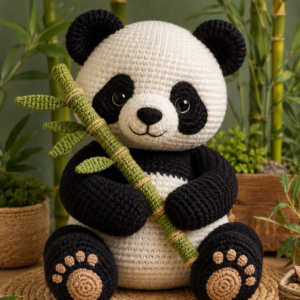 Crochet Panda Pattern PDF