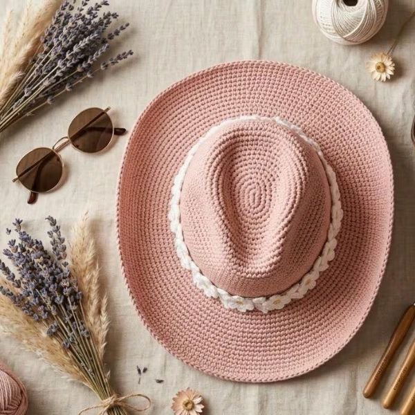 Crochet Cowgirl Hat Pattern