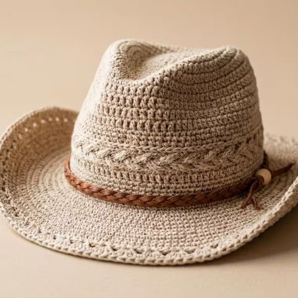 Crochet Cowboy Hat Pattern PDF