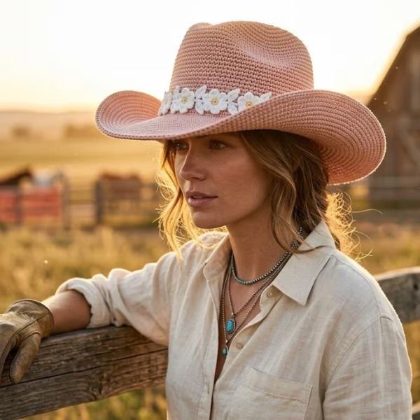 Crochet Cowgirl Hat Pattern