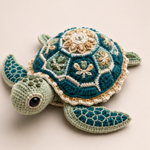 Crochet Turtle Amigurumi Pattern PDF
