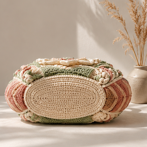 Crochet Floral Bag Pattern PDF