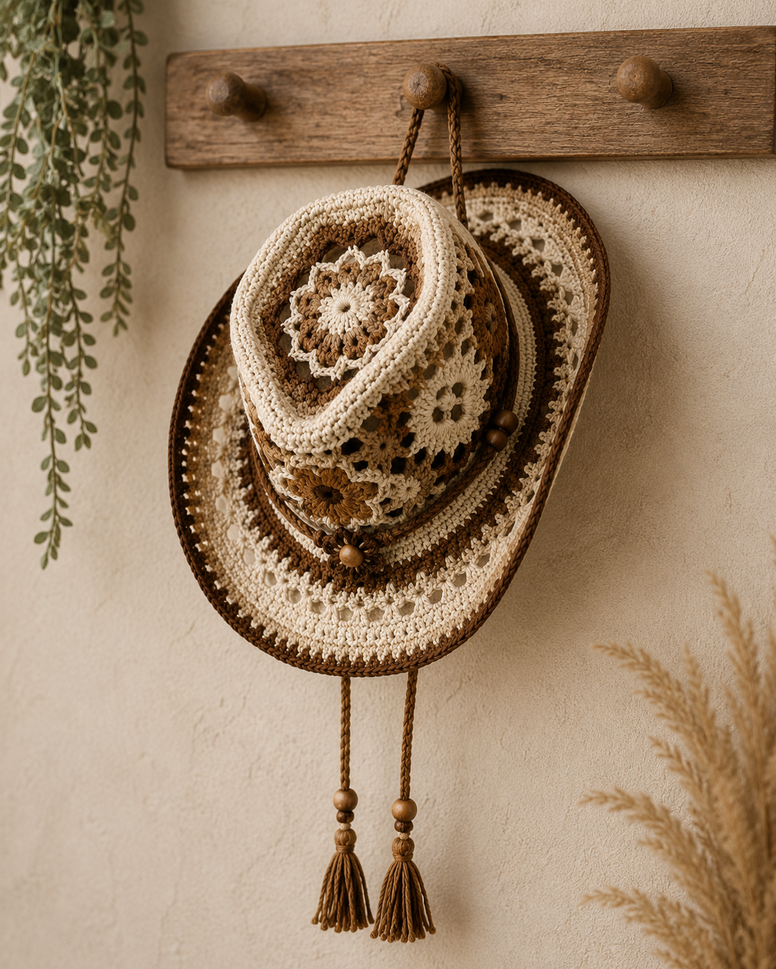 crochet cowboy hat pattern