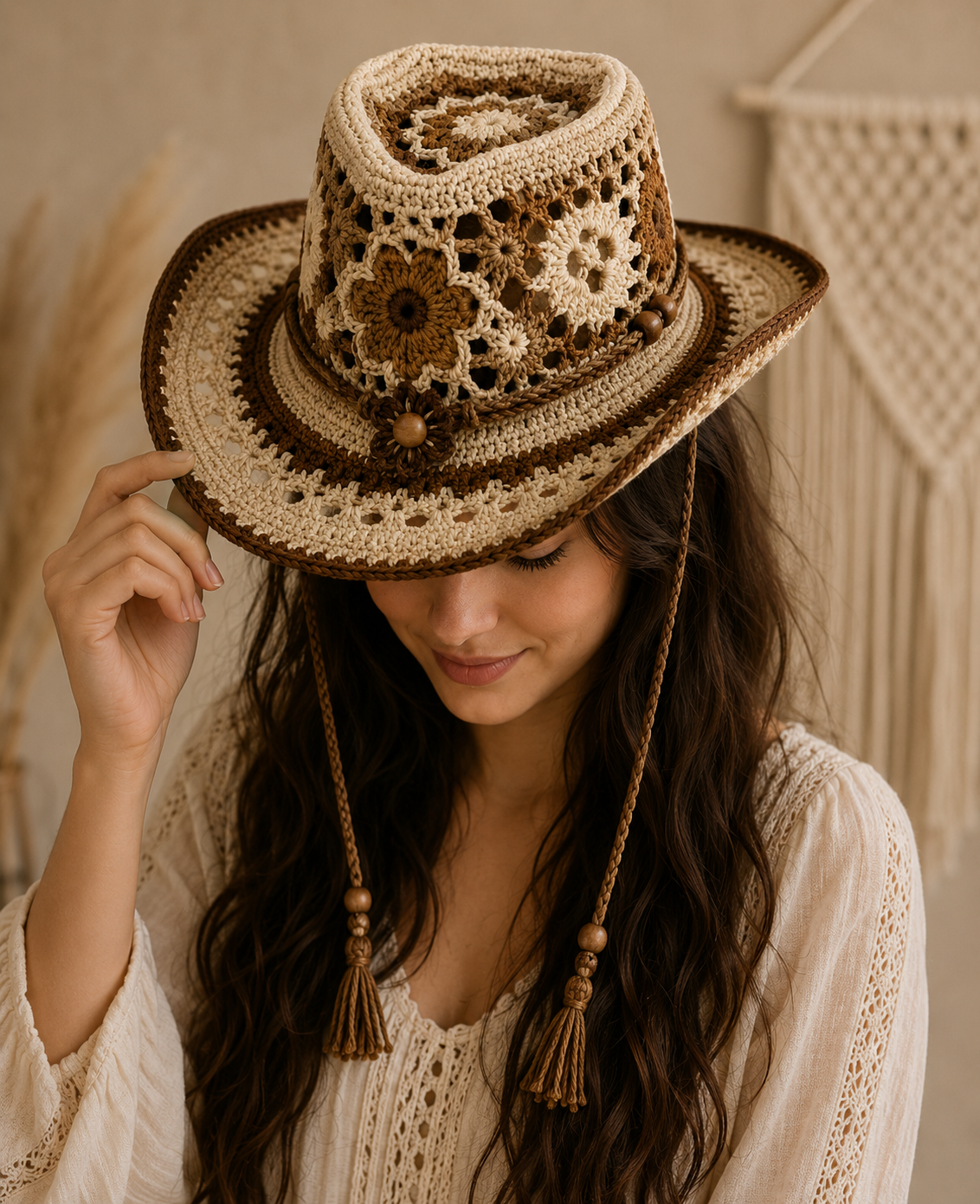 crochet cowboy hat pattern